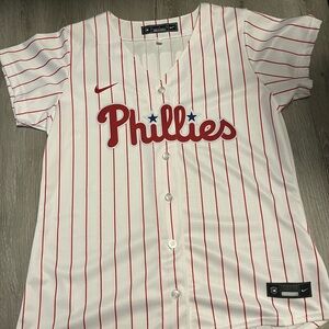Women’s large Philadelphia Phillies baseball jersey turner 7